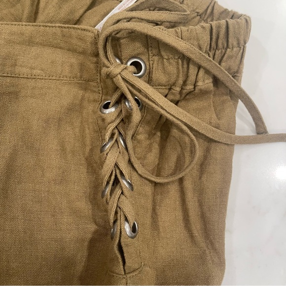 Free People Olive Green Women’s Cargo Shorts - Picture 7 of 12